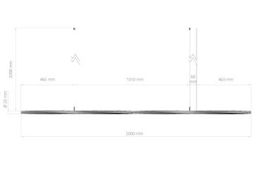 Lineare schlangenartige Designer Hängeleuchte luxuriöse LED Deckenlampe Esszimmer Küche – SPIN-H-1